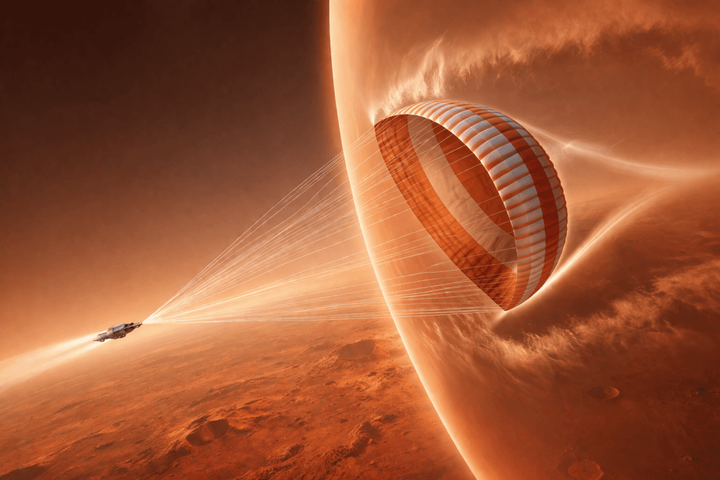 Supersonic Mars Landing