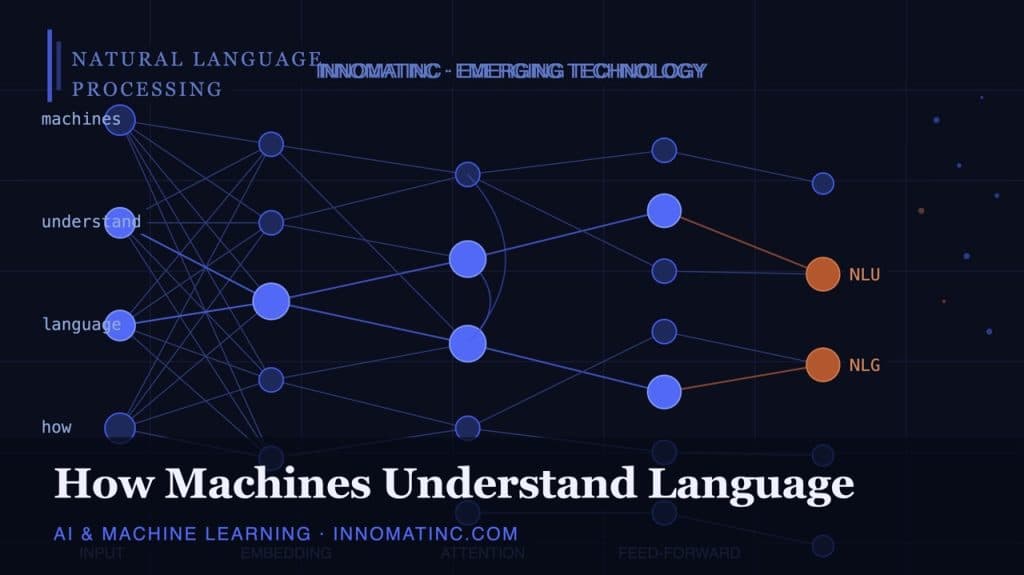 How machines understand language